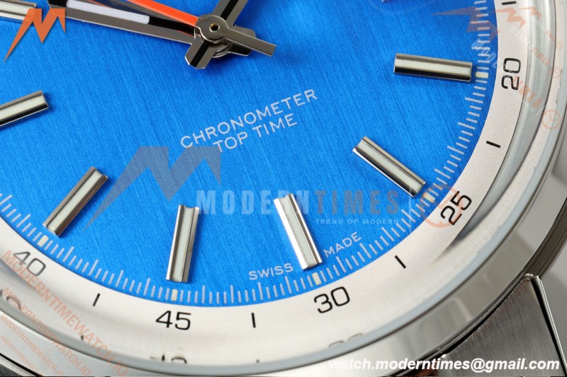Breitling - Top Time B31 38mm SS/SS Blue Dial Red Hand BLF AB31