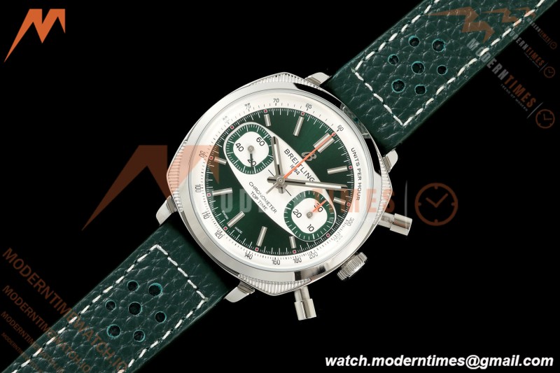 Breitling - Top Time B01 Racing Chronograph 38mm SS/LE Green Dial 2F A7750