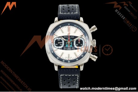 Breitling - Top Time B01 Martini Racing Chronograph 38mm SS/LE Blu/Wht Dial 2F A7750 | 브라이틀링 - 탑 타임 B01 마티니 레이싱 크로노그래프 38mm SS/LE 블루/화이트 다이얼 2F A7750
