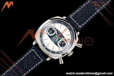 Breitling - Top Time B01 Martini Racing Chronograph 38mm SS/LE Blu/Wht Dial 2F A7750