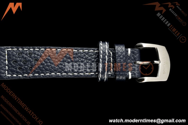 Breitling - Top Time B01 Martini Racing Chronograph 38mm SS/LE Blu/Wht Dial 2F A7750 | 브라이틀링 - 탑 타임 B01 마티니 레이싱 크로노그래프 38mm SS/LE 블루/화이트 다이얼 2F A7750