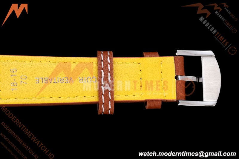Breitling - Top Time B01 Racing Chronograph 38mm SS/LE Black Dial BLF A7750 | 브라이틀링 - 탑 타임 B01 레이싱 크로노그래프 38mm 스테인리스/가죽 블랙 다이얼 BLF A7750