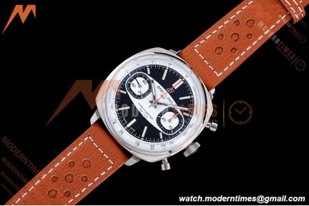 Breitling - Top Time B01 Racing Chronograph 38mm SS/LE Black Dial BLF A7750