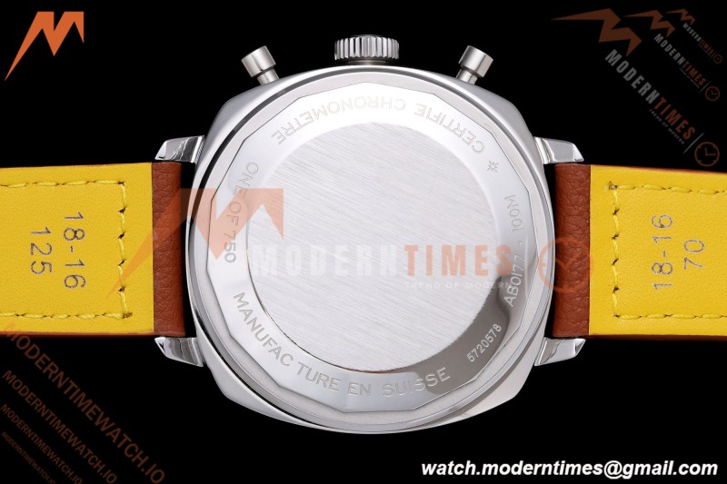 Breitling - Top Time B01 Racing Chronograph 38mm SS/LE Black Dial BLF A7750 | 브라이틀링 - 탑 타임 B01 레이싱 크로노그래프 38mm 스테인리스/가죽 블랙 다이얼 BLF A7750