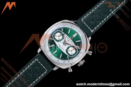Breitling - Top Time B01 Racing Chronograph 38mm SS/LE Green Dial BLF A7750