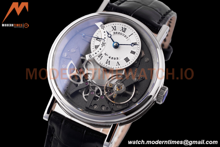 Breguet - Tradition Automatic Retrograde Seconds 7097BB SS/LE Grey/Wht ZF A505