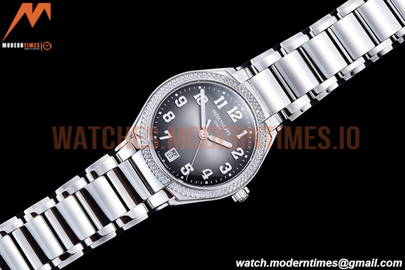 Patek Philippe - Twenty-4 Ladies Dia SS/SS Grey/Num PPF A324