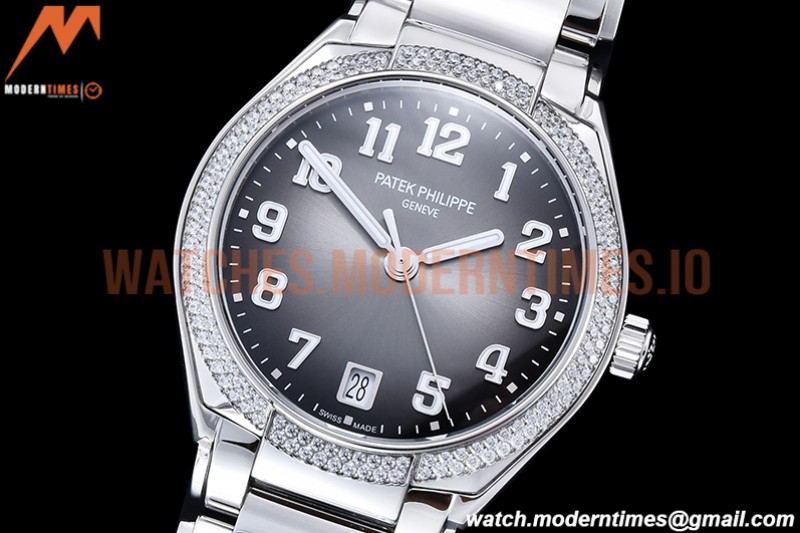 Patek Philippe - Twenty-4 Ladies Dia SS/SS Grey/Num PPF A324