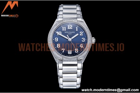 Patek Philippe - Twenty-4 Ladies Dia SS/SS Blue/Num PPF A324