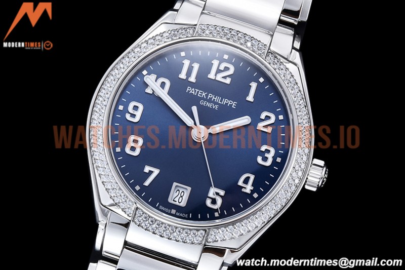Patek Philippe - Twenty-4 Ladies Dia SS/SS Blue/Num PPF A324