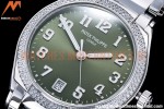 Patek Philippe - Twenty-4 Ladies Dia SS/SS Green/Num PPF A324