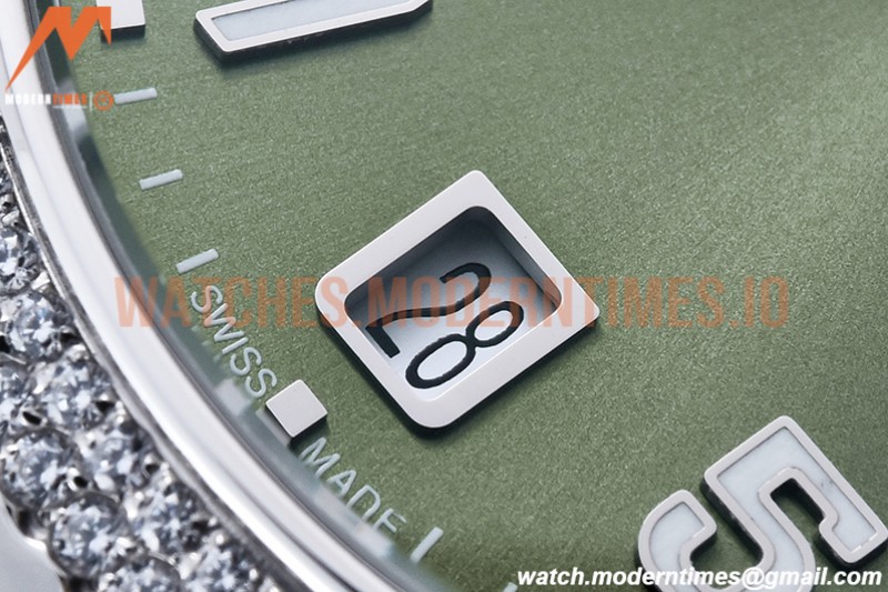 Patek Philippe - Twenty-4 Ladies Dia SS/SS Green/Num PPF A324
