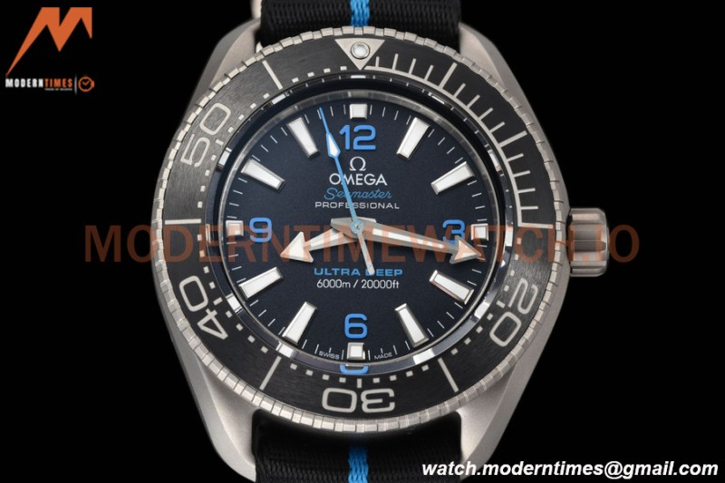 Omega - Planet Ocean 45.5mm Ultra Deep TI/NY Black SBF A8912