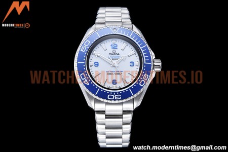 Omega - Planet Ocean 6000M 45.5mm Ultra Deep Blu SS/SS Wht TF A2824