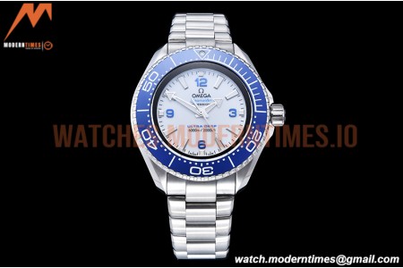 Omega - Planet Ocean 6000M 45.5mm Ultra Deep Blu SS/SS Wht TF A2824