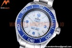 Omega - Planet Ocean 6000M 45.5mm Ultra Deep Blu SS/SS Wht TF A2824