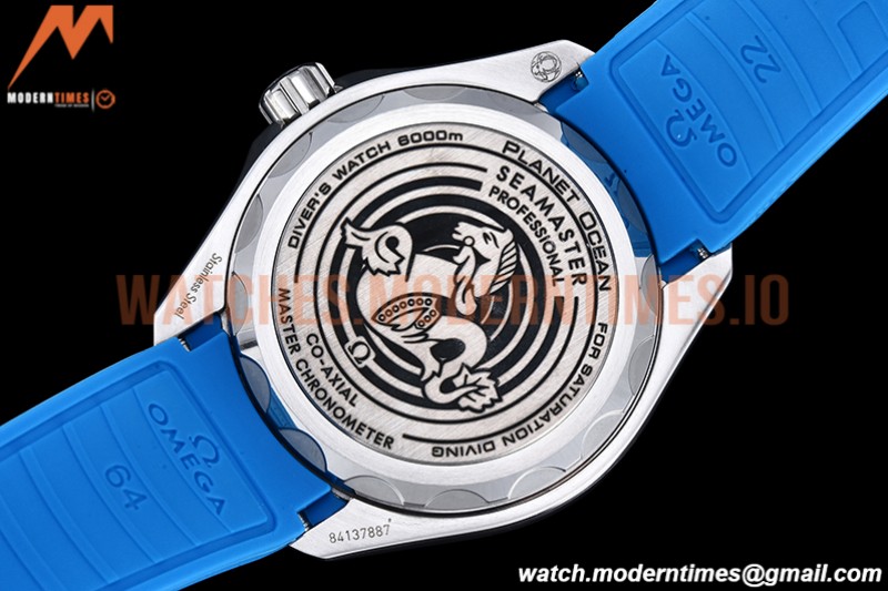 Omega - Planet Ocean 6000M 45.5mm Ultra Deep Blu SS/RU Wht TF A2824