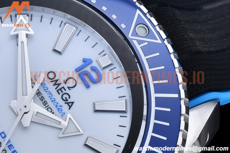Omega - Planet Ocean 6000M 45.5mm Ultra Deep Blu SS/RU Wht TF A2824