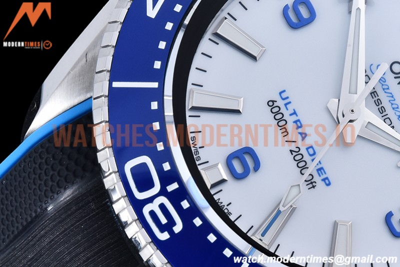Omega - Planet Ocean 6000M 45.5mm Ultra Deep Blu SS/RU Wht TF A2824