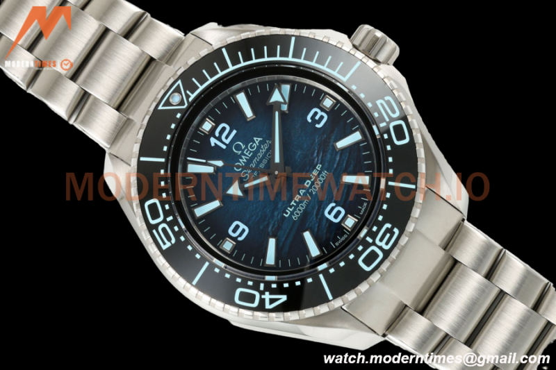 Omega - Planet Ocean 45.5mm Ultra Deep SS/SS Ocean Blue VRF A8912