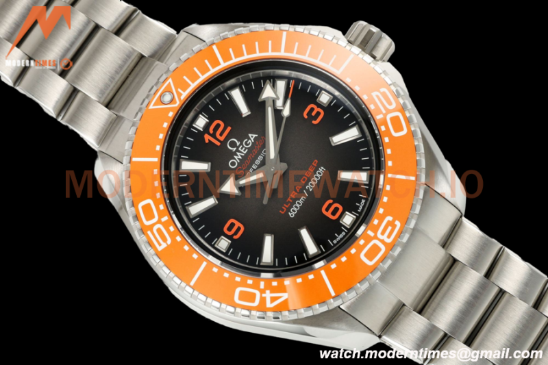 Omega - Planet Ocean 45.5mm Ultra Deep Orange SS/SS Grey VRF A8912