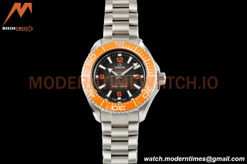 Omega - Planet Ocean 45.5mm Ultra Deep Orange SS/SS Grey VRF A8912