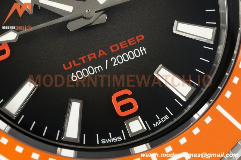 Omega - Planet Ocean 45.5mm Ultra Deep Orange SS/SS Grey VRF A8912