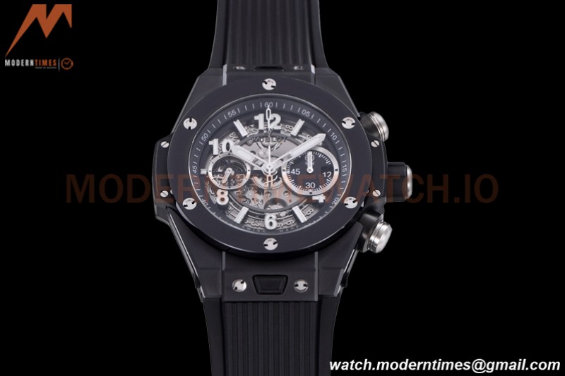 Hublot - Big Bang Unico 44mm Black Magic CER/RU Blk/Ske BBF A1280