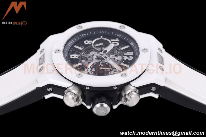 Hublot - Big Bang Unico 44mm White CER/RU Blk/Ske BBF A1280