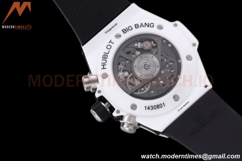Hublot - Big Bang Unico 44mm White CER/RU Blk/Ske BBF A1280