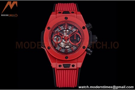 Hublot - Big Bang Unico 44mm Red Magic CER/RU Blk/Ske BBF A1280