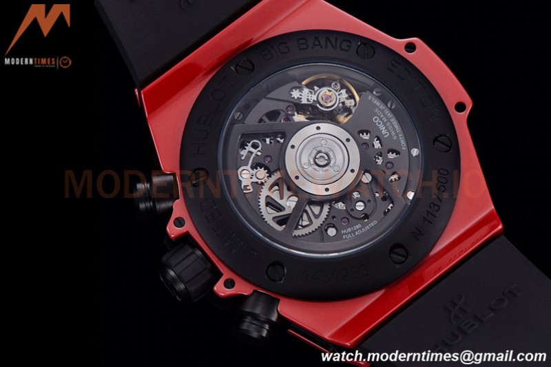 Hublot - Big Bang Unico 44mm Red Magic CER/RU Blk/Ske BBF A1280