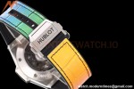 Hublot - Big Bang Unico 45mm Rainbow Diamond SS/RU Blk/Ske BBF A1280