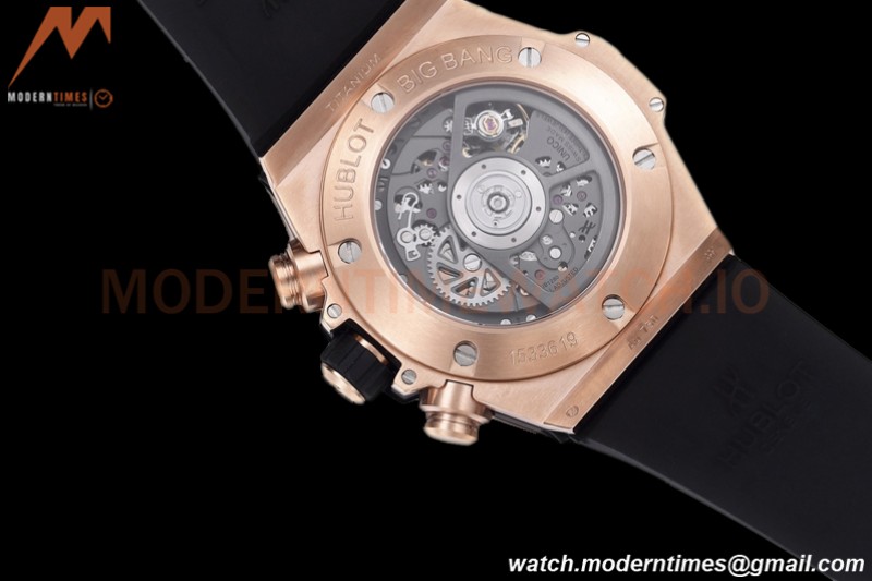 Hublot - Big Bang Unico 44mm Diamond RG/RU Dia-Blk/Ske BBF A1280