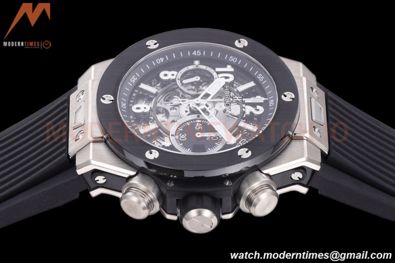 Hublot - Big Bang Unico 44mm Ceramic SS/RU Blk/Ske BBF A1280