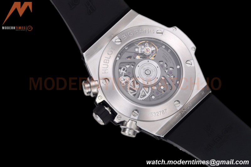 Hublot - Big Bang Unico 44mm Diamond SS/RU Blk/Ske BBF A1280