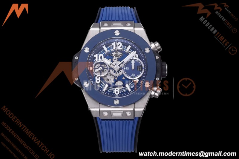 Hublot - Big Bang Unico 42mm Blue Ceramic TI/RU Blu/Ske BBF A1280