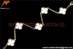 Van Cleef & Arpels 5 Motif Vintage Alhambra Malachite Gold Bracelet – Iconic Luxury Replica