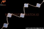 Van Cleef & Arpels 5 Motif Vintage Alhambra Malachite Gold Bracelet – Iconic Luxury Replica