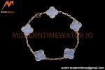 Van Cleef & Arpels 5 Motif Vintage Alhambra Malachite Gold Bracelet – Iconic Luxury Replica