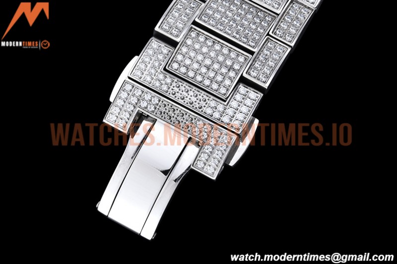 Franck Muller - Vanguard Mens Wht Diam Dia/Dia Dia/Num ABF A2824