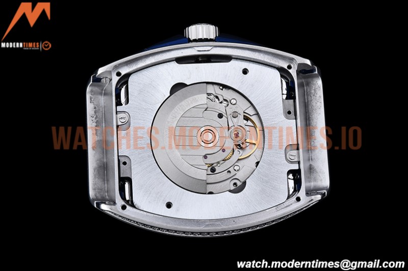 Franck Muller - Vanguard Mens Blue CG Diam Dia/Dia Dia/Num ABF A2824