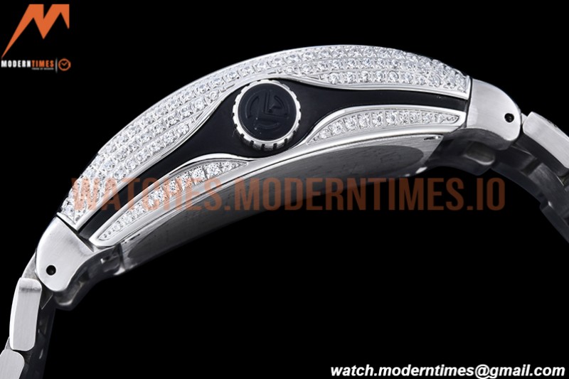 Franck Muller - Vanguard Mens Blue Diam Dia/Dia Dia/Num ABF A2824