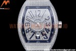 Franck Muller - Vanguard Mens Blue Diam Dia/Dia Dia/Num ABF A2824