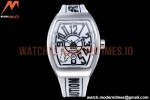 Franck Muller - Vanguard Mens FR2 SS/RU Wht/Num ABF A2824