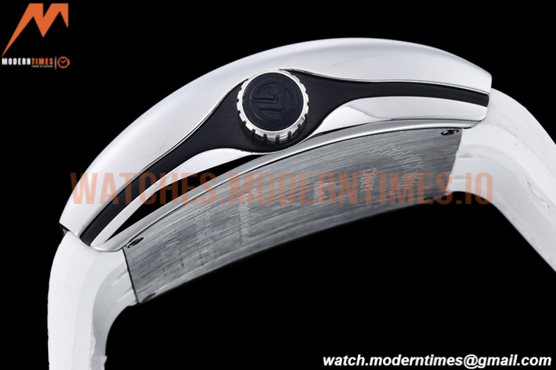 Franck Muller - Vanguard Mens FR2 SS/RU Wht/Num ABF A2824