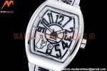 Franck Muller - Vanguard Mens FR2 SS/RU Wht/Num ABF A2824