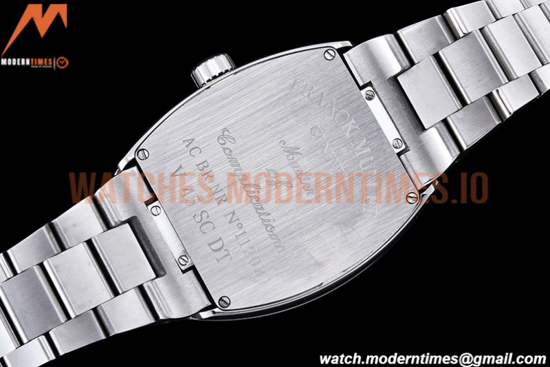 Franck Muller - Vanguard Mens FR2 SS/SS Wht/Num ABF A2824
