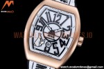 Franck Muller - Vanguard Mens FR2 RG/RU Wht/Num ABF A2824