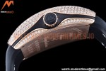 Franck Muller - Vanguard Mens FR2 Dia RG/RU Wht/Num ABF A2824